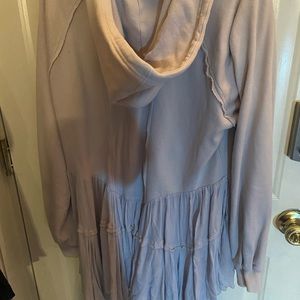 Free people long hoodie